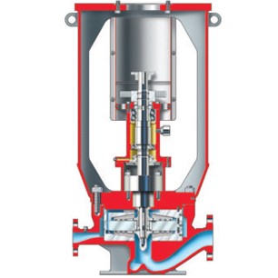 HWM2 (OH3) Vertical In-Line, Low Flow, Two Stage